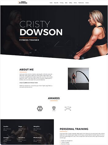 Fitness trainer screenshot Fitness trainer screenshot